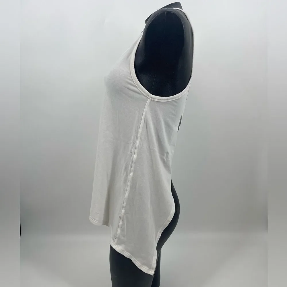 Lululemon white cross back tank